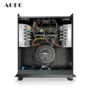 Amplificateur de puissance audio professionnel AOFO AC204 <span class=keywords><strong>400W</strong></span> 2 canaux classe H pour scène, sonorisation en direct et soirées à domicile - Product Image 2