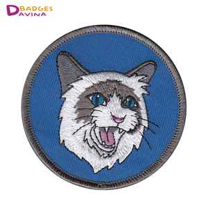 Patchs thermocollants en feutre OEM en gros avec broderie personnalisée et <span class=keywords><strong>strass</strong></span> pour vêtements scolaires - Product Image 5