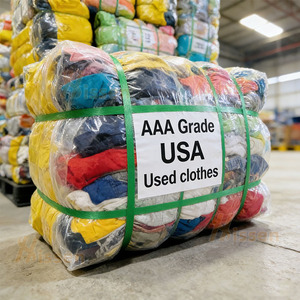 Ballot de vêtements d'<span class=keywords><strong>occasion</strong></span> mixtes pour enfants, friperie bon marché, vente en gros en vrac, vêtements de seconde main pour enfants de 1 à 12 ans, conteneur pour l'Afrique - Product Image 1