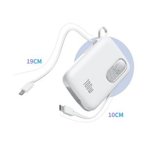 Cargador Portátil Mini Tipo C con Carga Rápida PD18W, Personalizado, 20000mAh, para Teléfono Inteligente, 10000mAh - Product Image 3