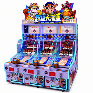 Máquina de Juego de Baloncesto Super Slam <span class=keywords><strong>Dunk</strong></span> Operada con Monedas, Equipo de Arcade de Redención para Parques de Diversiones Interiores - Product Image 2