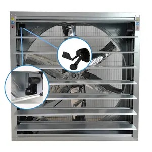 Wall Mounted Metal Industrial Ventilation Push Pull Extraction Axial Flow Cooling Exhaust Fans