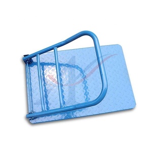 भारी शुल्क 500 kg foldable हाथ फूस की ट्राली, स्टील हाथ ट्रक - Product Image 3