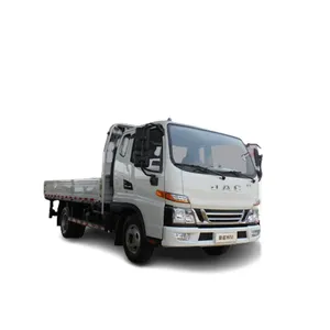 Ucuz 150HP 6 Wheeler 4x2 4.2m Mini hafif Flatbed damperli kargo Van 5 ton kamyon