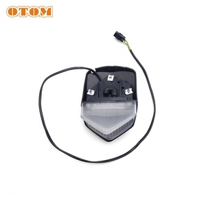 Gruppo Fanale Posteriore per Moto Fuoristrada Enduro WR250F WR450F, Schermo LED in Plastica per YAMAHA OTOM - Product Image 4