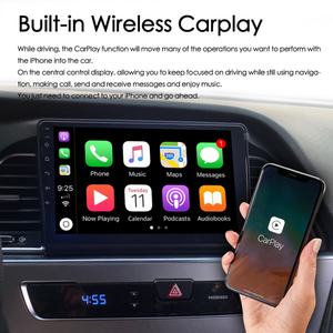 Autoradio stéréo GPS Android 13 avec commande vocale IA 8+128 Go pour Hyundai Sonata 7 LF 2014-2017, CarPlay sans fil, vidéo multimédia - Product Image 5