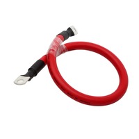 Kabel Baterai Terminal Silikon Fleksibel Mingyue OEM Marine 2/0 1/0 2 4 6AWG Tembaga Berlapis Timah dengan Lug M8