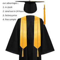 Robe de graduation, costume de licence, costume de maîtrise en ingénierie