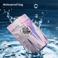 Sachet Doypack à Fermeture Zip Refermable en Aluminium Haute Barrière Anti-Humidité pour Café