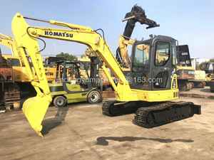 Miniexcavadora Komatsu PC55 Usada, Incluye Motor, Caja de Cambios y Rodamientos, 1 Año de Garantía, Fabricada en Japón, Shanghái, para Inspección con Video - Product Image 3