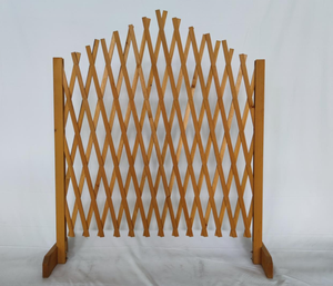 Le cadre de support de plantes naturelles de jardin extérieur peut être une clôture rétractable en bois personnalisée - Product Image 4