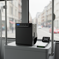 Printer Thermal Mikro Cashino EP-382C 80mm dengan USB, Printer Kios Terpasang Panel 3 inci, Digunakan dalam Sistem Pembayaran Tiket Bus
