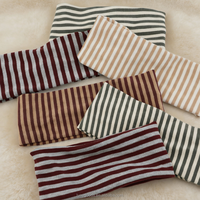 Nouveau Bandeau de Plage et de Sport en Tricot Rayé LUMI pour Femme 2026 – Serviette Réutilisable Antidérapante, Accessoire Cheveux Personnalisable avec Logo pour SPA et Yoga