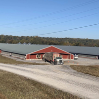 Etablissement de volailles pour poulailler agricole 10000 Salle d'élevage de poulets de chair Hangar mobile Poulailler Ferme avicole