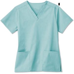 Reutilizable y lavable 100% algodón suave Unisex Quirúrgico Scrub Coat/ Hospital Dress Doctor Quirúrgico Uniforme - Product Image 5