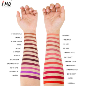 Lápiz Labial Mate Aterciopelado, Impermeable, de Larga Duración, No se Transfiere, No se Desvanece, Maquillaje Diario, Cosmético - Product Image 4