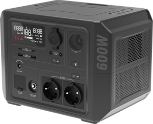 Estacion de energia portatil 600W 업 백업 전원 대용량 태양 광 발전 발전기 lifepo4 배터리 휴대용 발전소 - Product Image 2