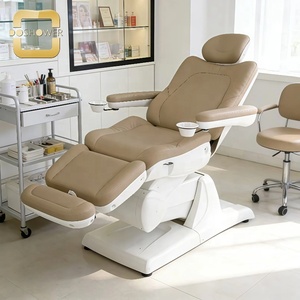 Cama de Masaje Moderna Personalizada de Cuero con Función de Reinicio de un Toque y Rotación Flexible para Hotel, Salón de Uñas o Estudio de Cuidado de la Piel - Product Image 2