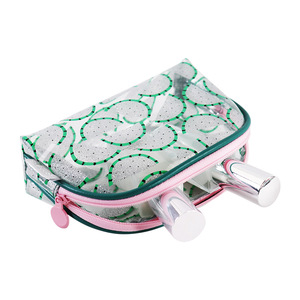 Pvc Sac Cosmétique Pochette De Maquillage Sac À Main Fermeture Éclair Sac Trousses de toilette - Product Image 5
