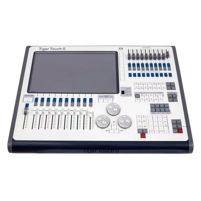 With Flight Case  I7 Processor  tiger Touch 2 Lighting Console Moving Head Dj Controller for Stage Light Par Led