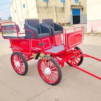 Chariot d'entraînement pour chevaux Marathon, chariot équestre à chevaux