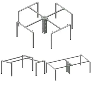 金属框架课桌五金家具制造商桌腿