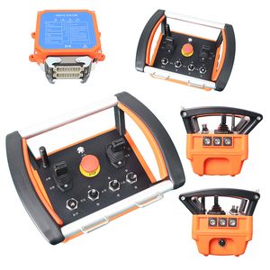 Control Remoto Inalámbrico para Camión Mezclador de Concreto con Barra de Empuje, Resistente al Agua IP65, con Batería de Litio de 5000*2 mAh - Product Image 1