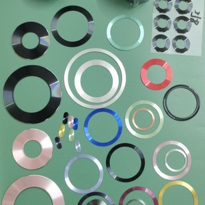 Aluminum Cd Patterned Metal Nameplates For <b>Wheel</b> Caps Manufacturing 1 Specification - Product Image 1