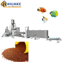 Ligne de production complète d'aliments pour animaux de compagnie Machine pour produire des aliments pour poissons Machine pour fabriquer des aliments pour animaux ou poissons