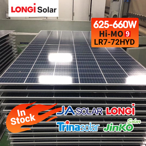Panneaux solaires bifaciaux Longi Double Glass 620 Watt 650 630 type N BC - Product Image 1
