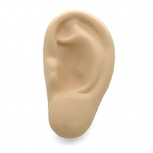 Balle anti-stress en mousse souple en forme d'oreille avec logo imprimé, jouet personnalisé pour la promotion - Product Image 1