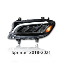 Ensemble de phares pour Mercedes-Benz Sprinter, modèles 18-25, feux de jour LED haut de gamme, 12V, rétrofit/mise à niveau 6000K