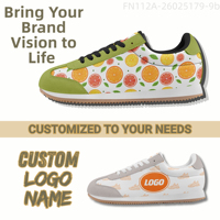 Chaussures décontractées pour hommes en gros, conçues pour un usage quotidien avec des motifs graphiques de fruits personnalisés, baskets à marque privée |   FN112A-26025179-9