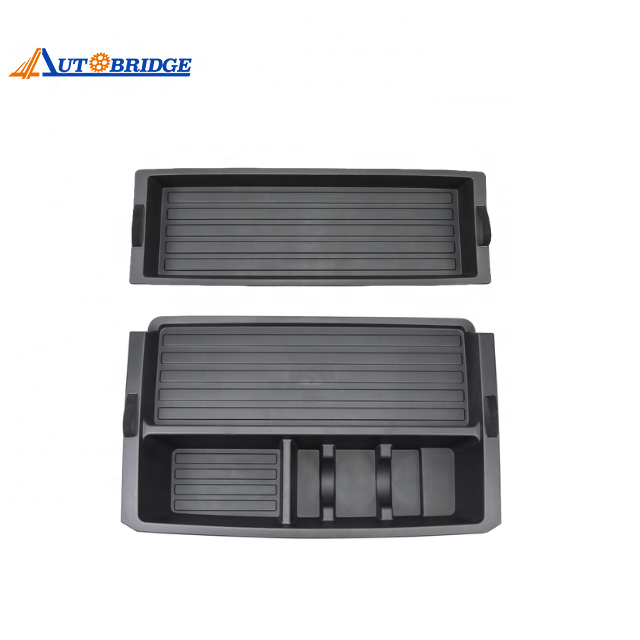 Garniture Intérieure ABS Pour Xpeng G6 2023-2024 - Boîte De Rangement Centrale Et Protection Tableau De Bord - Noir - 7