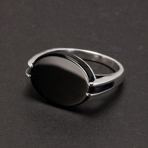 Anello turco in vero argento Sterling 925 puro per uomo e donna con montatura a polo in agata nera lapislazzuli <span class=keywords><strong>Malachite</strong></span> <span class=keywords><strong>gioielli</strong></span> carini - Product Image 3