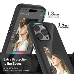 <span class=keywords><strong>Coque</strong></span> pour téléphone portable Photo Link E-Ink 12 Single NFC pour 13 14 15 16 Pro Max Compatible <span class=keywords><strong>avec</strong></span> 13 14 15 16 Pro Max - Product Image 4