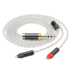 Câble d'écouteurs équilibré en argent pur pour HD580/<span class=keywords><strong>HD600</strong></span>/HD650/HD25/HD660S, connecteurs 2.5mm/4.4mm/XLR, haut-parleur en PVC - Product Image 4