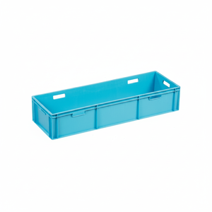 Etap KT 4122 Industrial Plastic <b>Crate</b> Euronorm Heavy Load Solid Box Stackable Storage Solution Turkey - Product Image 2