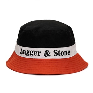 Sombrero de Pescador de Algodón con Contraste de Color, Gorra de Golf Personalizada con Bordado Liso y Logotipo, con Ala Ancha - Product Image 1