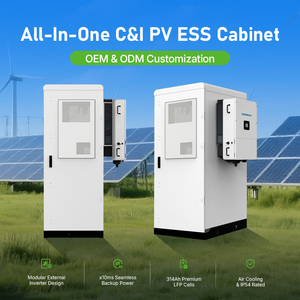 Voltanest ระบบจัดเก็บพลังงานแสงอาทิตย์แบบปรับแต่งได้ทั้งหมดในที่เดียว30KW 40kw 50kW 80kwh 112kwh แบตเตอรี่ LFP สำหรับอุตสาหกรรมเชิงพาณิชย์ MPPT VN - Product Image 5