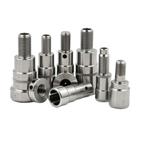 Usinage CNC personnalisé en aluminium, acier inoxydable, laiton pour pièces de machines de précision, services d'usinage