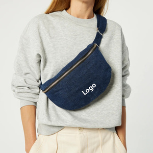 Sac banane multifonctionnel <span class=keywords><strong>personnalisé</strong></span> pour la randonnée, la course à pied, les sports, unisexe, en toile, à bandoulière, sac de poitrine - Product Image 1