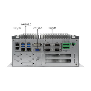 Nueva Mini PC sin Ventilador con Wins10/Linux, DDR4, Core I7 4G/5G, PC Industrial, Abundantes Puertos Paralelos, 6 COM, Sistemas Integrados - Product Image 3