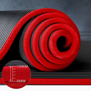 Cao Su Fitness Pilates NBR Yoga <span class=keywords><strong>Mat</strong></span> Biểu Tượng Tùy Chỉnh Thân Thiện Với Môi Tự Nhiên 10 Mét - Product Image 5