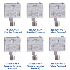 Capteur de pression négative électronique à affichage numérique pneumatique ZSE30AF/ISE30A-01-N/P-L - Product Image 2