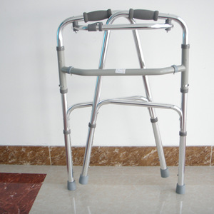 Aluminum Alloy Folding <b>Walker</b> Adjustable For Elderly And <b>Disabled</b> People - Product Image 2