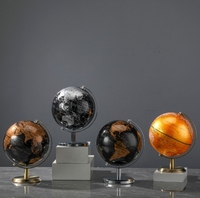 Globe terrestre tout-en-un en anglais, petite taille, adapté au bureau, au bureau d'étude, au salon, à la décoration de la maison, comme cadeau