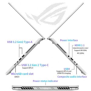 A-SUS ROG Phantom 14 Air Starry Sky Sky Sky รุ่นสีเทาแล็ปท็อป Win11 165Hz 2560x1600แล็ปท็อปส่วนบุคคล - Product Image 6