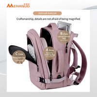 Sac à dos pour ordinateur portable 15,6 pouces, nouveau design, portable, multi-couches, résistant aux rayures, en tissu Oxford, minimaliste