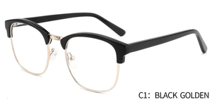 Nuova Montatura per Occhiali da Vista da Uomo Confortevole, Alta Qualità, Multicolore in Fibra di Acetato, Montature alla Moda - Product Image 2